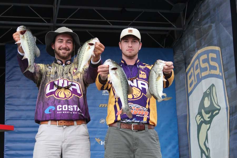 Dawson Lenz and Robb Young, University of North Alabama (21st, 9-3) 