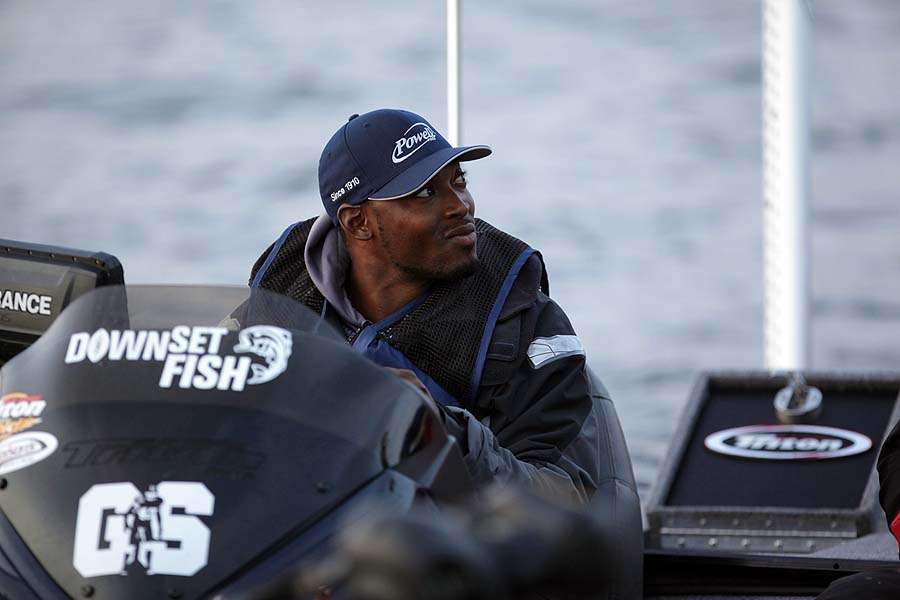 Gerald Sensabaugh, a former NFLer for the Dallas Cowboys, hopes to score a bass fishing touchdown on Lake Champlain. 