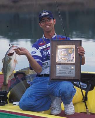 This is what Mike Iaconelli looked like in 2002, after winning the Bassmaster Tour event on Lake Seminole -- about a year and a half before winning the 2003 Classic and becoming a bass fishing superstar.