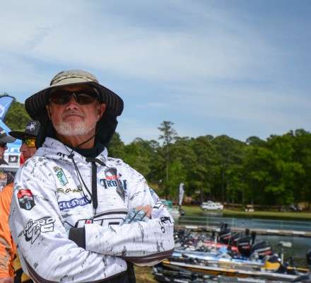New hat, new jersey, new beard, but still one of the greatest anglers ever to make a cast. Clunn has gone from unknown to star to legend in the world of bass fishing. No one has fished more B.A.S.S. events.