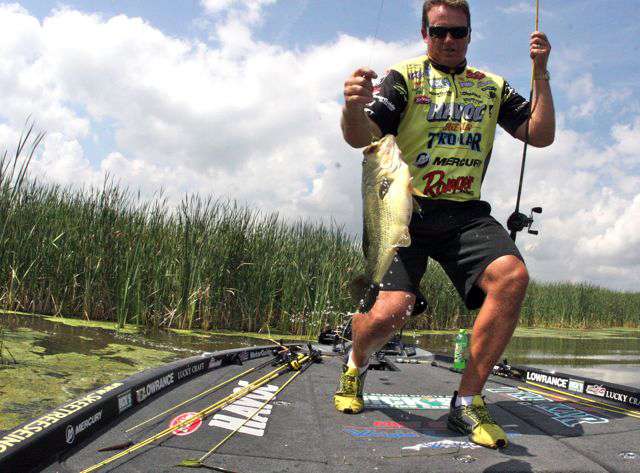 With bass like this one â in the 3-pound range â Reese started culling the 