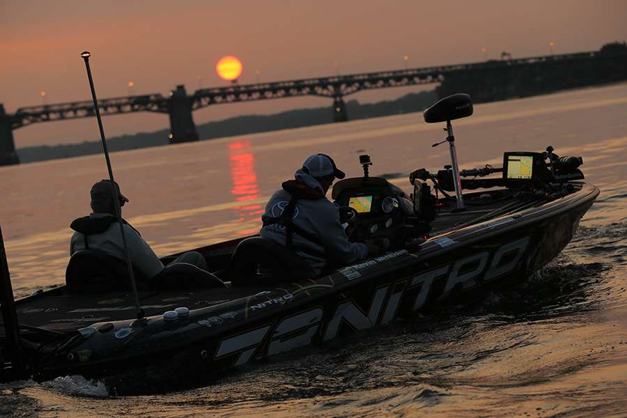 Kevin VanDam is one of the next to head out on Day 2.
