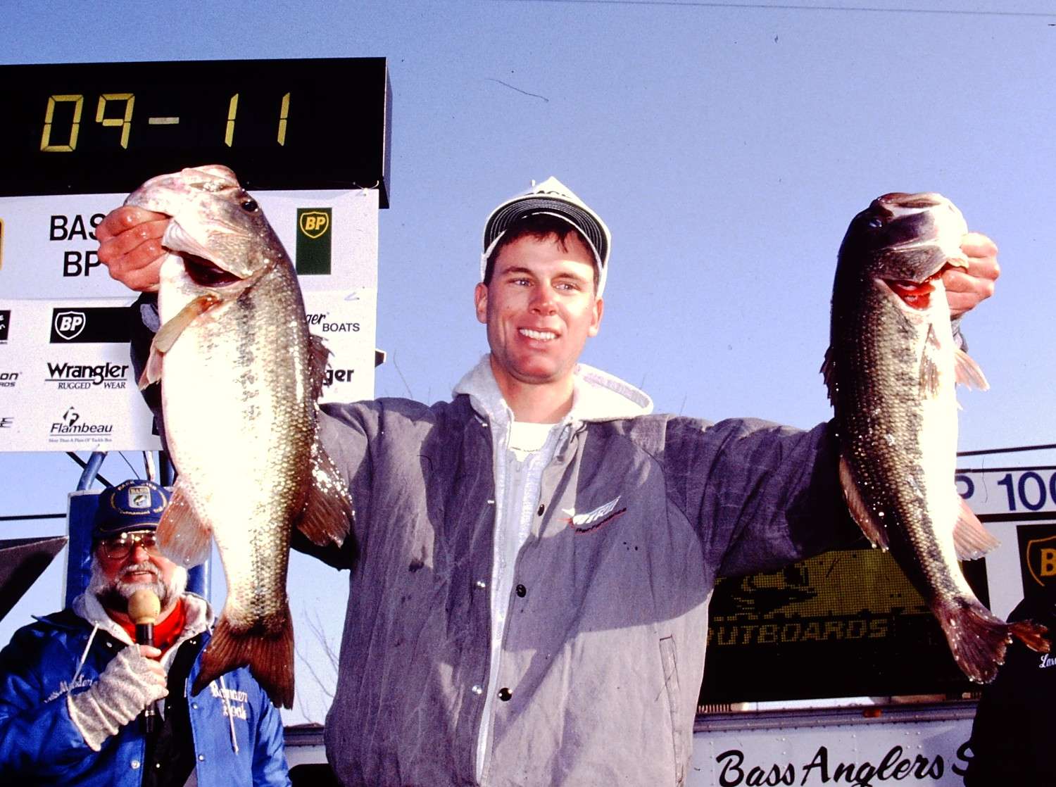 Youngest Angler of the Year: Kevin VanDam, 24
Kevin VanDam started winning Toyota Bassmaster Angler of the Year awards almost as soon as he started fishing professionally. In 1992, VanDam only had a few tournaments under his belt when he bested the entire field of pros. He walked away with his first AOY title at age 24, and he's won six more since then.