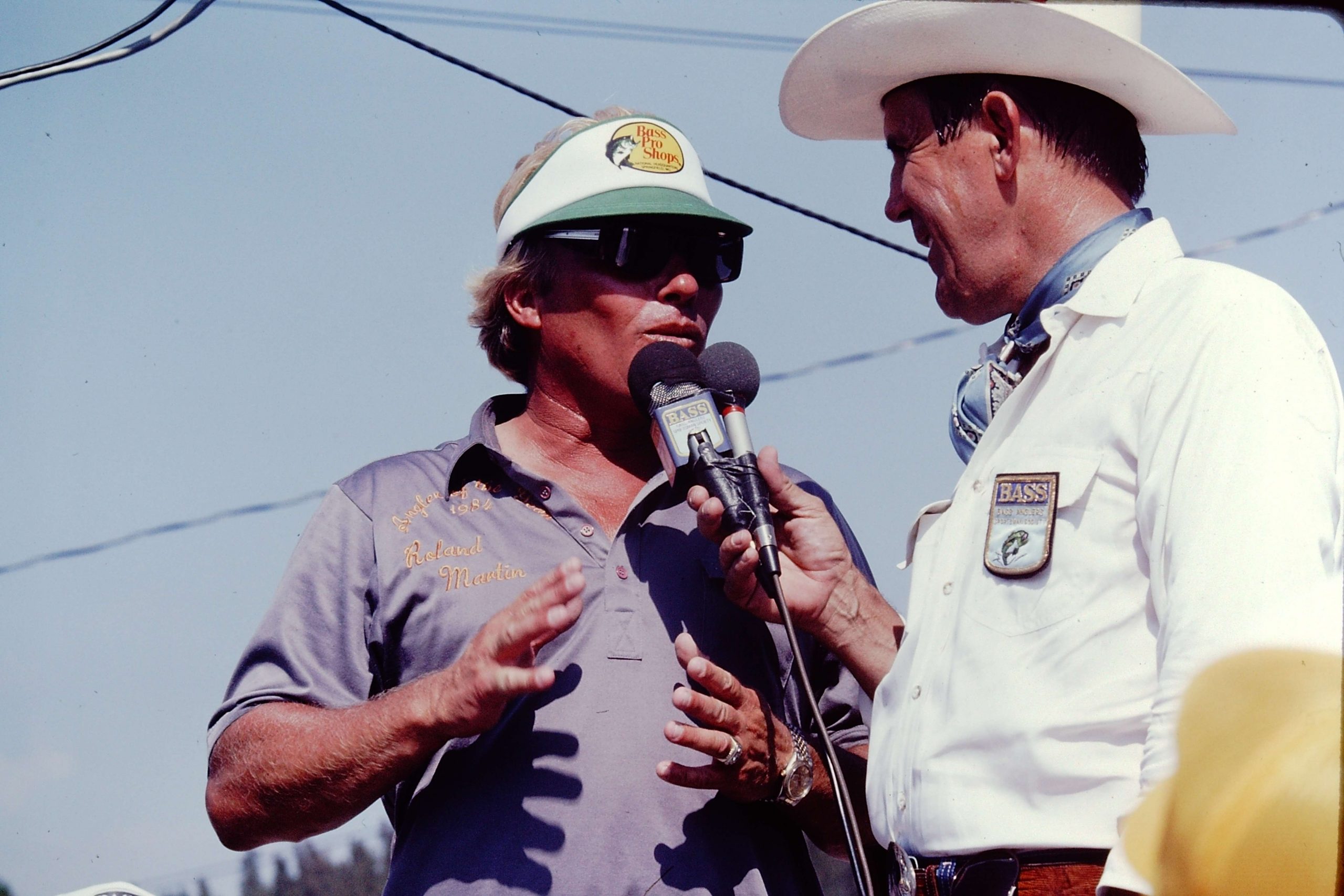 Oldest Angler of the Year: Roland Martin, 45
Roland Martin not only won more AOY titles than anyone else, he also continued collecting the AOY trophy well into his career. Here, he accepts the award for the ninth time, in 1985 at age 45.