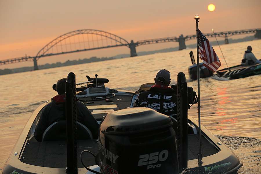 Chris Lane looks to build on his successful Day 1. He was in 9th after the first day on the Delaware River.
