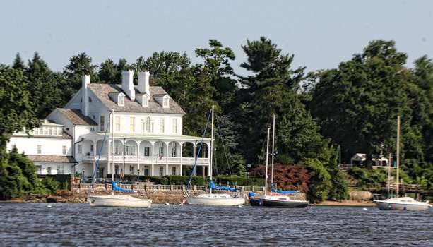 Another beautiful yacht club situated on the Delaware River. 