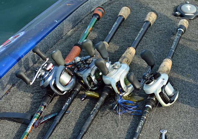 More rods and reels.