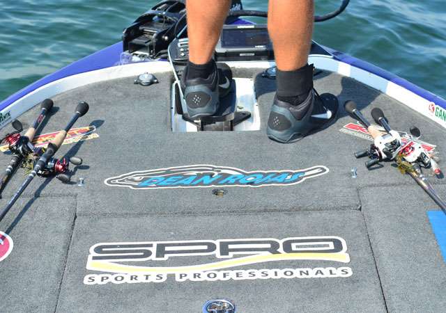 Rojas has designed several baits for Spro...