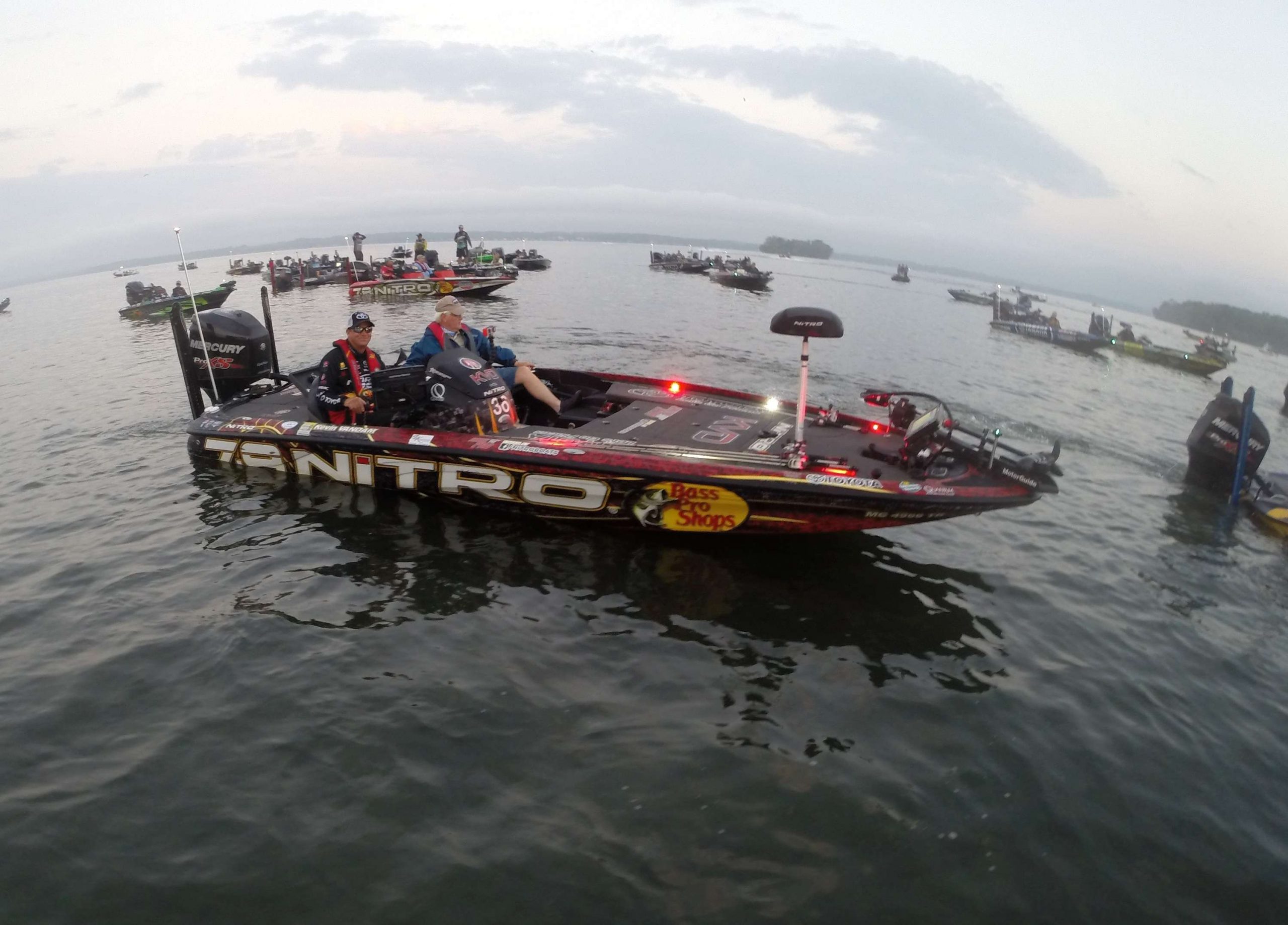 Almost go time for Kevin VanDam.