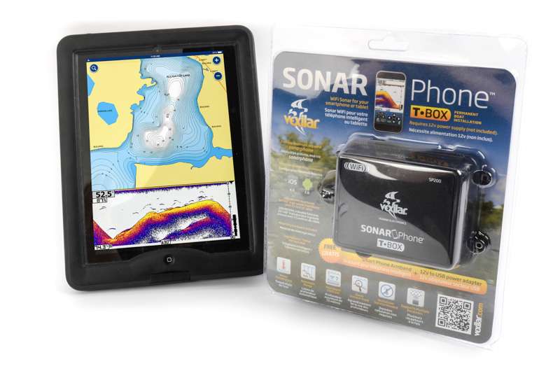<p>Navionics Vexilar App</p>
Vexilar Wifi transducer unit is now incorporated into the Navionics award-winning app giving your iPhone or iPad split-screen Navionics cartography and fish finder sonar all in one.