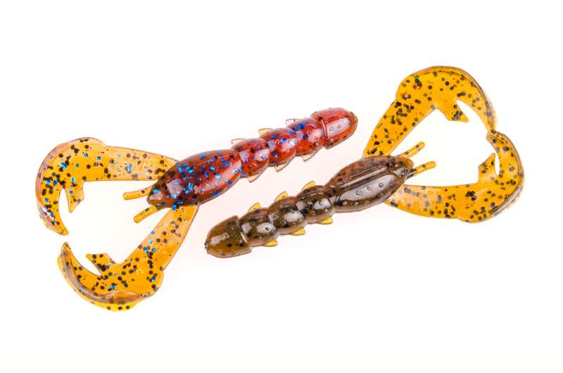 Strike King
Rage Baby Craw
The Rage Craw has been duping bass for years both by itself and on jigs, but now it has a smaller cousin that's ideal for a more finesse bite.