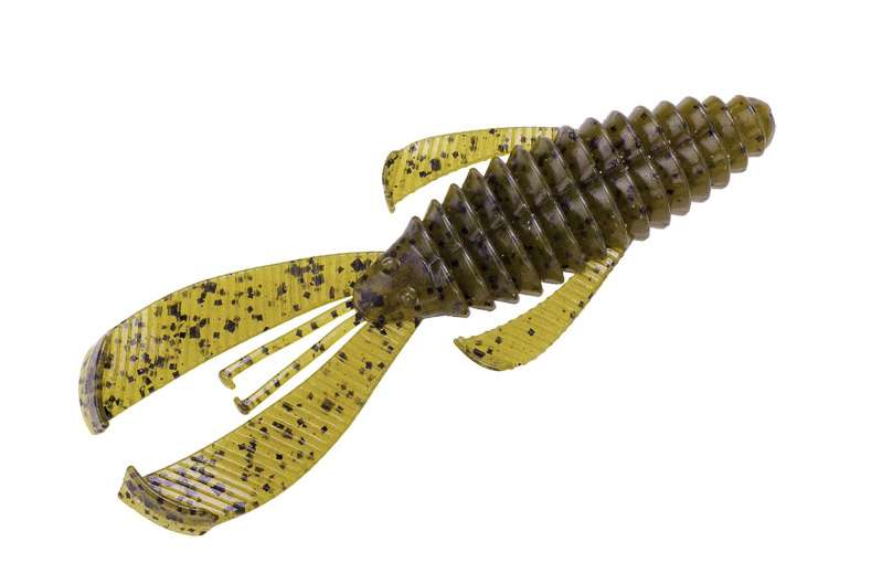 Strike King
Rage Bug
It's available in lots of natural colors. Don't expect merthiolate or bubble gum anytime soon.