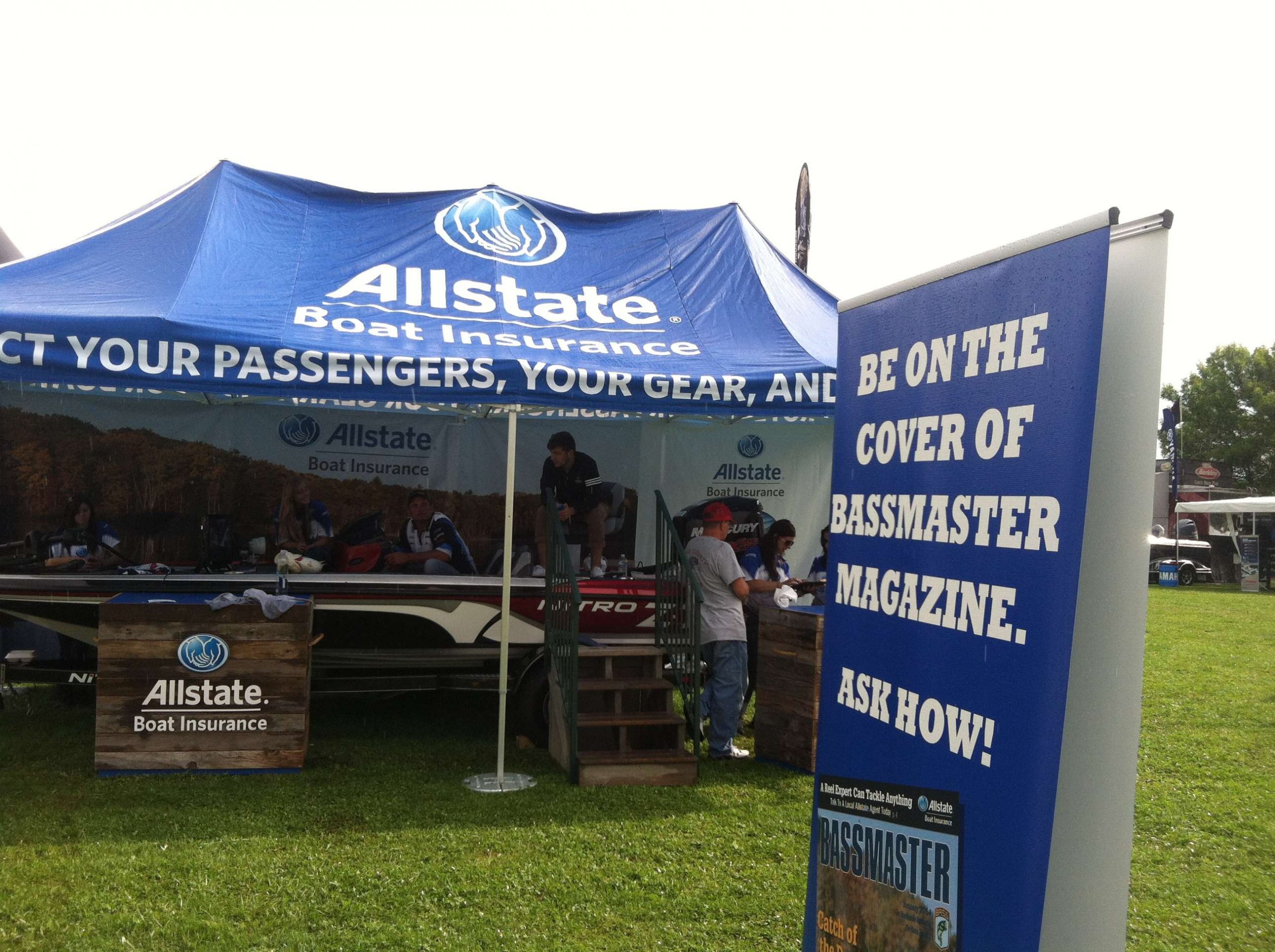 Allstate is here at the Expo. 