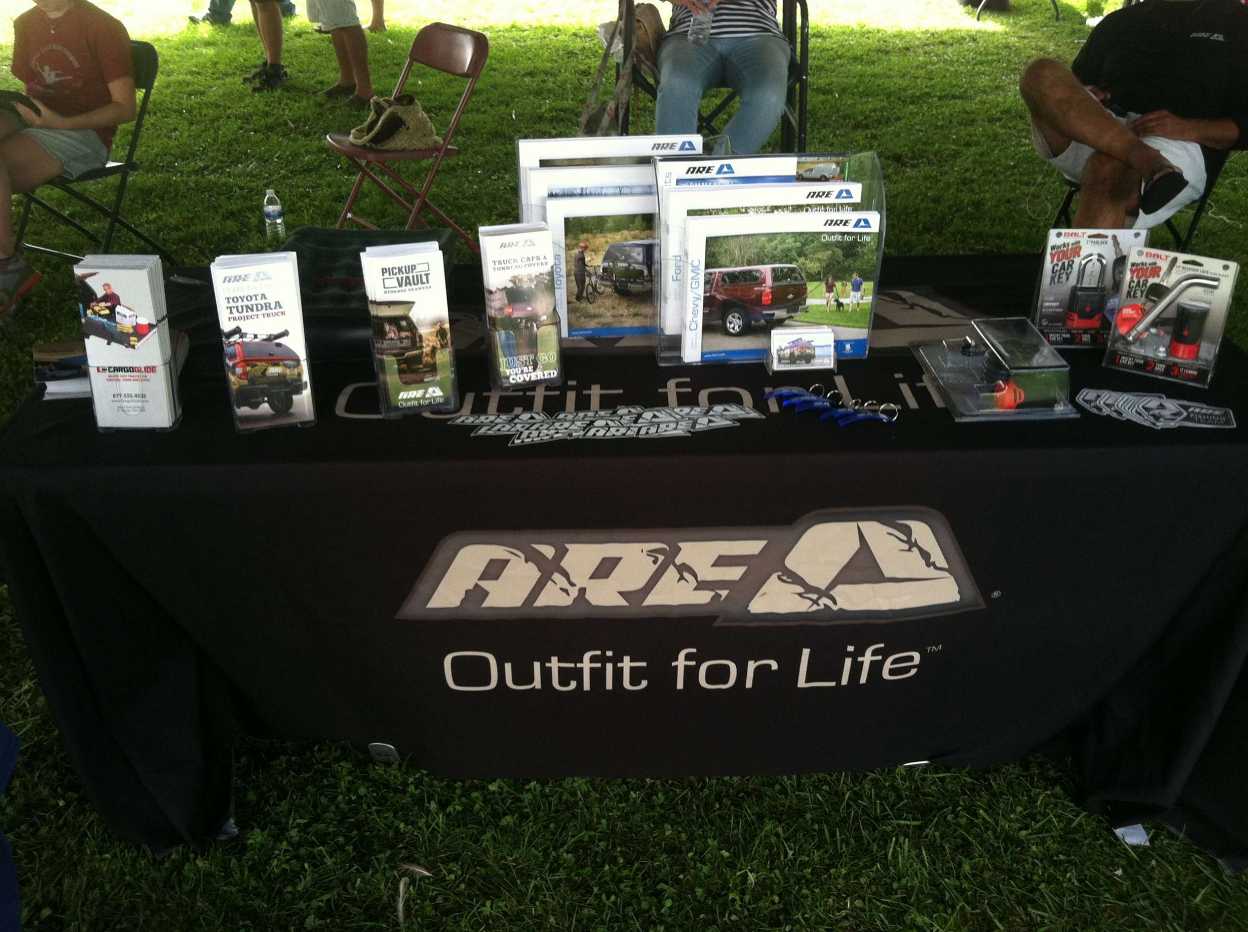 Check out A.R.E.'s product catalogs. 