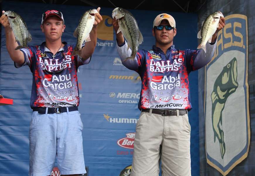 Trent Newman and Jacob Sepeda of Dallas Baptist University finish 22nd with 15-2. 