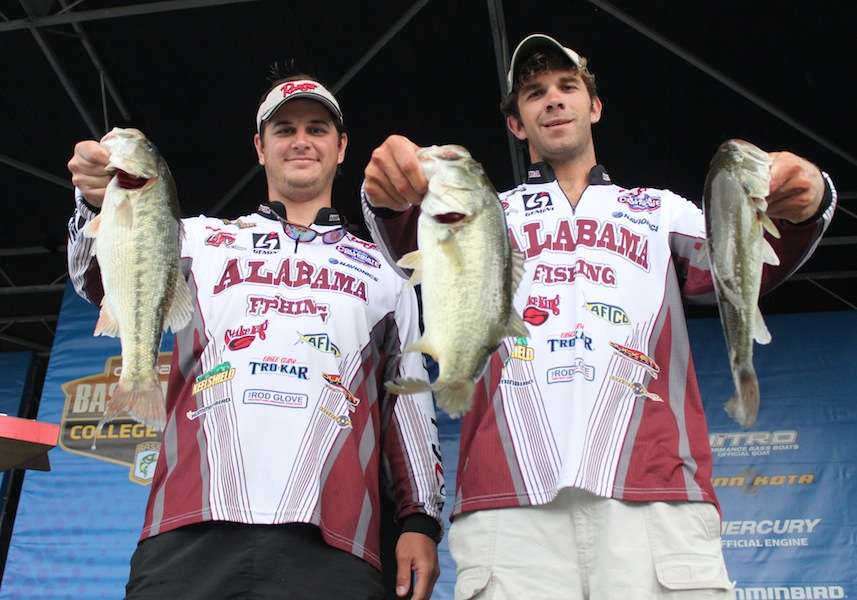Jake Gipson and Charlie Hurst of the University of Alabama finish 48th with 10-0. 