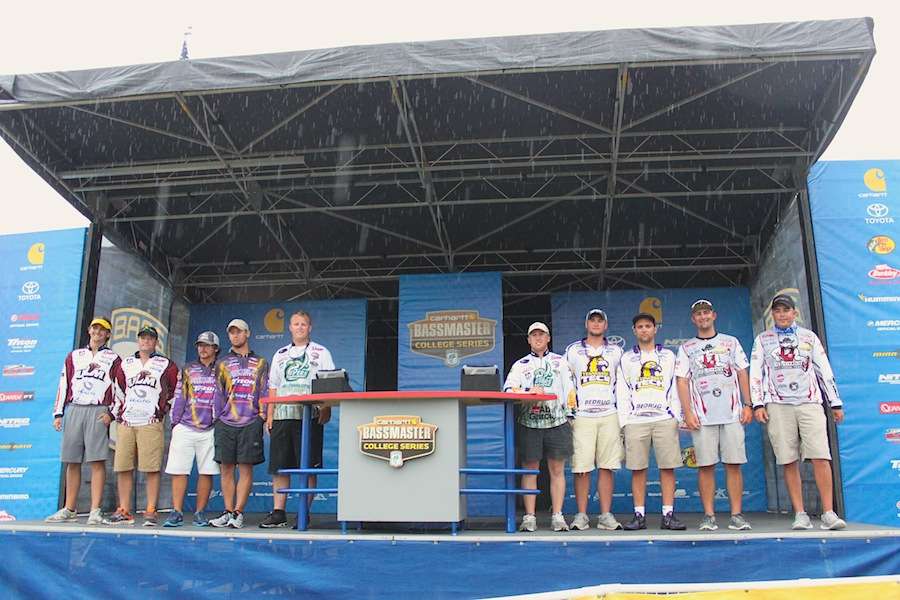 Here are your Top 5 in the 2014 Carhartt Bassmaster College Series National Championship. 