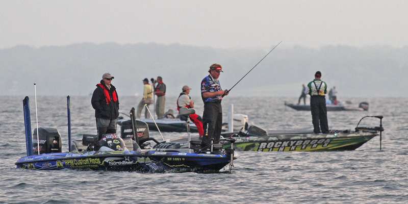 The packed conditions were similar to those on Lake George at the St. Johnâs River during the first event of the season.
