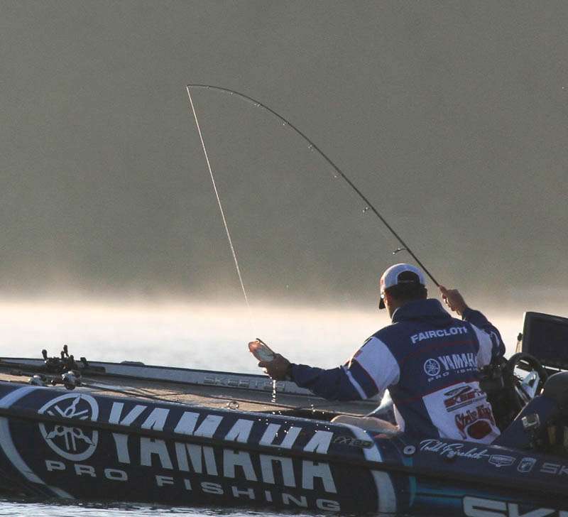 And gets it in the boat.