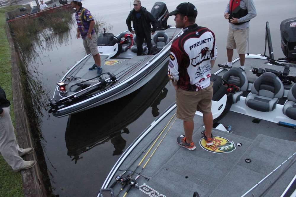 Brett Preuett and Zach Parker are the last two men headed into the ring one last time. 