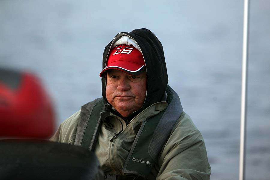 Woo Daves hopes to crack the top 12 today with a strong catch on Lake Champlain. 
