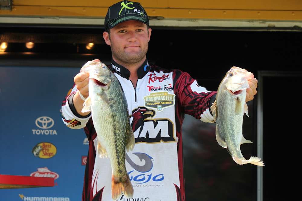 His 13-2 sends him to the 2015 Bassmaster Classic. 