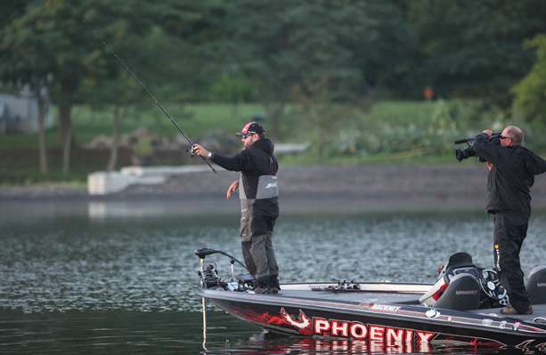 Photographer James Overstreet spent the final day of the A.R.E. Truck Caps Bassmaster Elite at Cayuga Lake following tournament champion Greg Hackney. This gallery is a collection of his favorite shots.