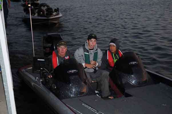 Iowa high school anglers Micah McKinstry and Joshua Miller are ready to go.