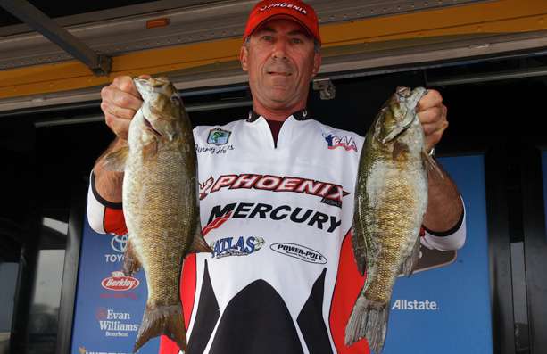 Jimmy Hayes, co-angler (79th, 13-13)