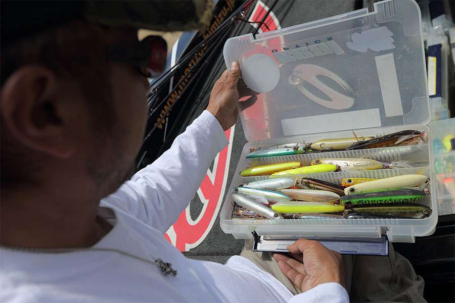 The Modo brand of baits are made by Evergreen International. Modo lures are all designed by Morizo Shimizu.  He has to have at least a few of every color he has made.