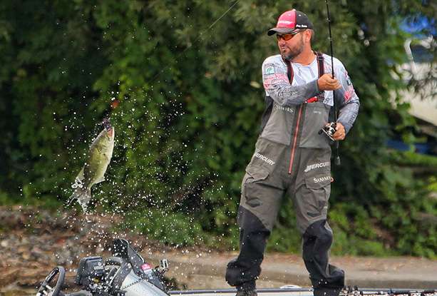 And it was easy to see at Cayuga why many anglers call him the Hack Attack.