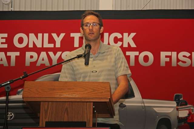 Phil Teeple, representing Toyota, offered his sincere appreciation as he told Bonus Bucks participants that the program was one of tangible and indisputable success in the eyes of his marketing team. 

