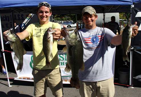 The team of Ben Riggs and Nick Ratliff of Elizabethtown wins the 2nd annual Bradley Roy High School Open on Herrington Lake with a total of 8.78. Check out more highlights of the day. 