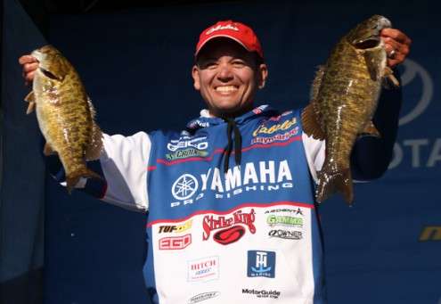 James Niggemeyer is 30 points behind the 15th place angler so the TTBC is theoretically hard to accomplish, but like you heard before he can still move around just a few spots especially since 28th place is just 5 points behind.