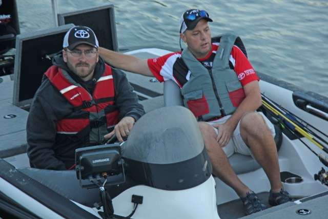 Adam Hickey and Chris Dickerson are solid anglers and loyal Toyota supporters.
