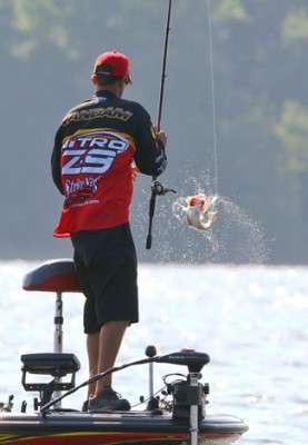 It was the same when Kevin VanDam won here in 2010.