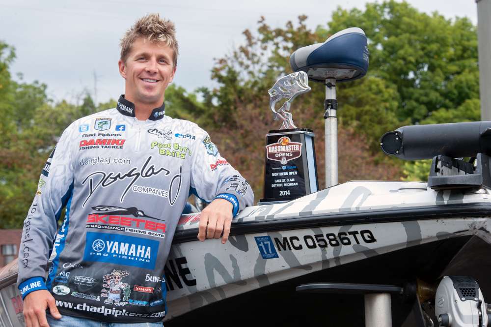 Chad Pipkens wanted to win the final Northern Open of the season -- not just because it was on his home water, but also because with the win came a berth in the 2015 Bassmaster Classic. 