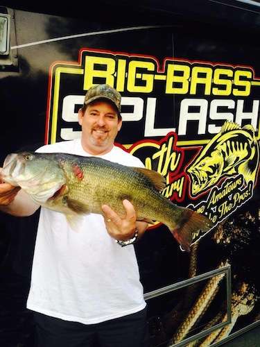 John Carter of Mabank, Texas weighs one for 8.24