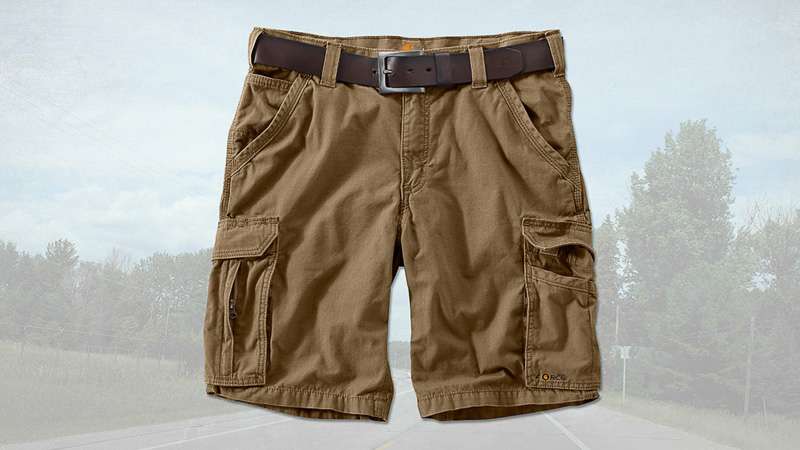 Carhartt
Tappen Cargo Short
This hard-working, sweat-wicking, stain-busting short stares down heat and grime according to Carhartt. So itâs ready to get back to work after every wash.