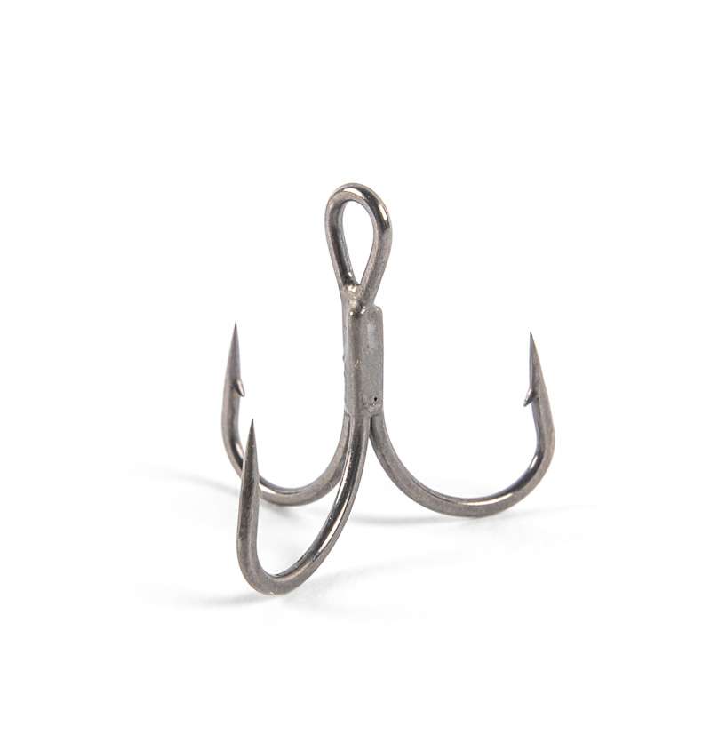 <p>Owner Treble Wide Gap</p>
These new trebles have a wider gap and shorter shank that are designed to stick fish and keep them stuck.