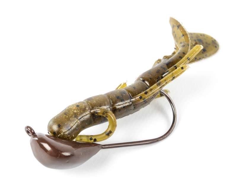 <p>Greenfish Tackle Creeper Head</p>
This jighead is available in three sizes and is ideal for skipping in lighter weights, or fished deep in bigger sizes.
