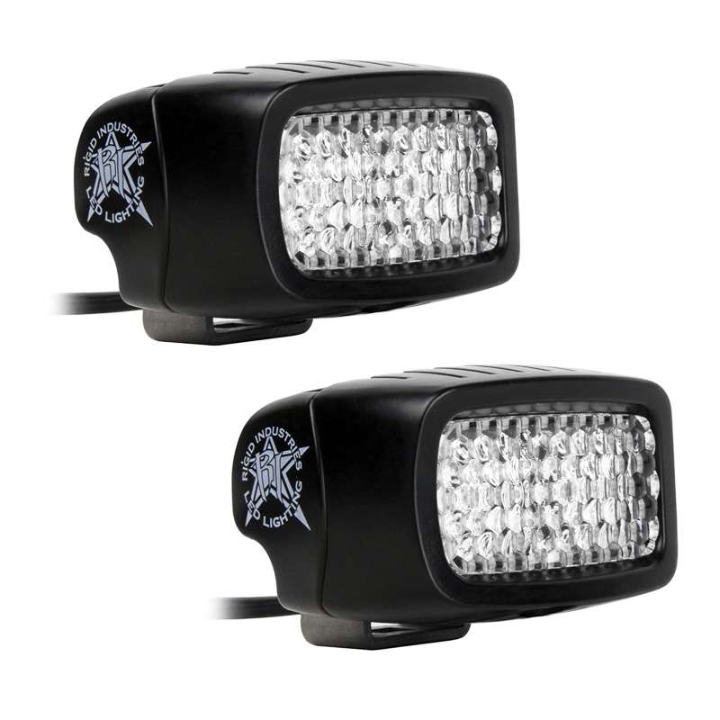 Rigid Industries
Back Up Light Kit
As anglers, many times we're backing up in total darkness within close proximity to other boats and trucks. In these instances, you want as much light as possible to show you hazards. Rigid has fabbed up reverse lights that easily mount to your bumper to brighten the early morning darkness.