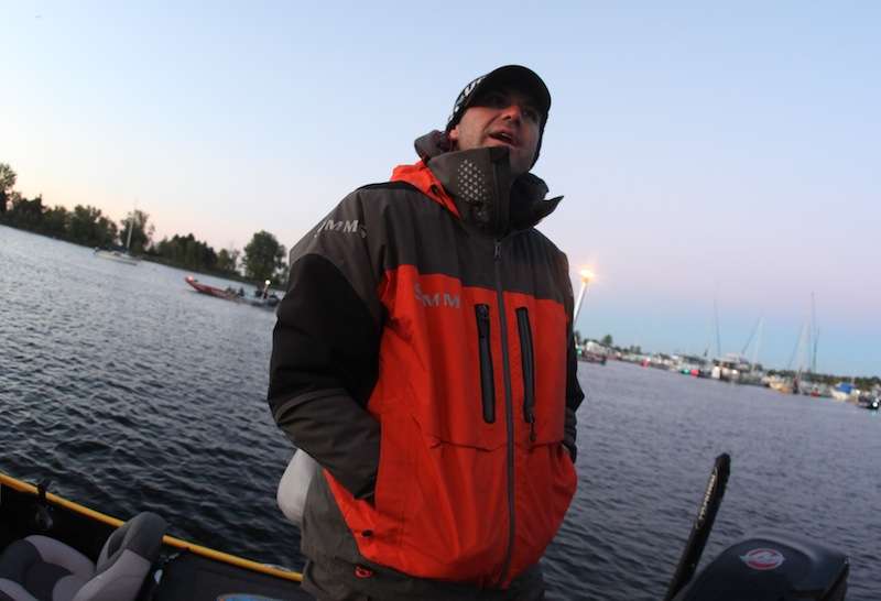 Casey Scanlon is looking forward to chasing some smallmouth around. 