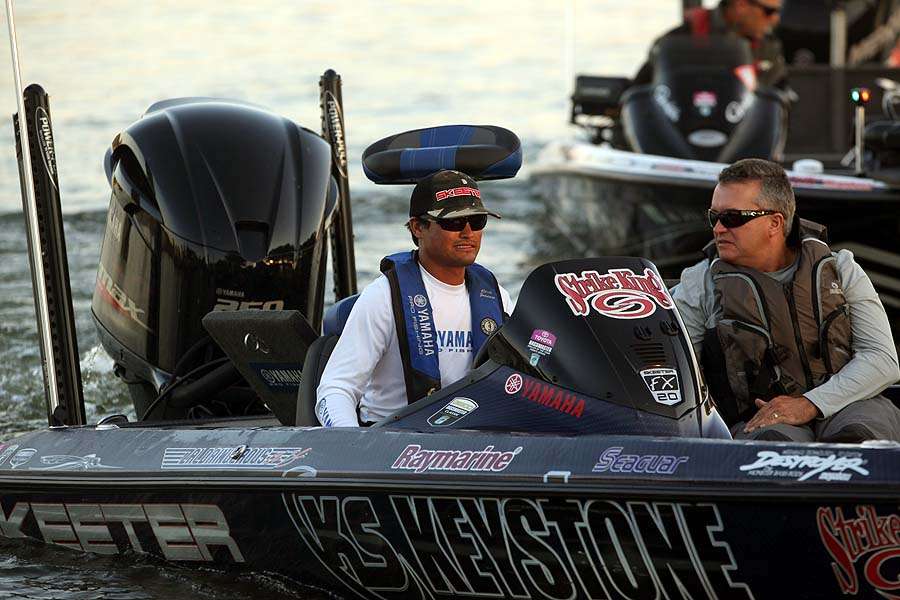 Chris Zaldain hopes his hot streak of late continues on Lake St. Clair. 