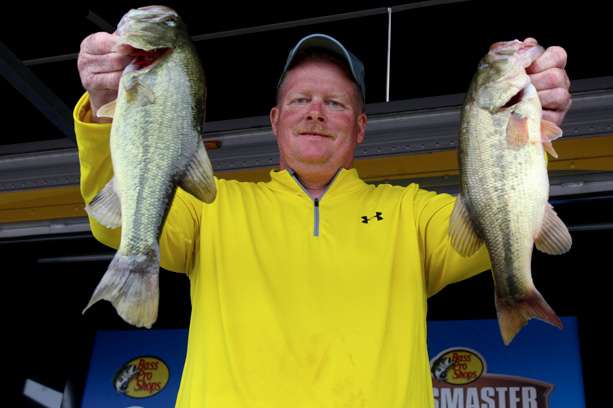 Kenneth Moore, co-angler (19th, 6-8)