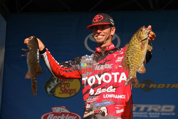 Mike Iaconelli (23rd, 35-8) AOY ranking: 25th