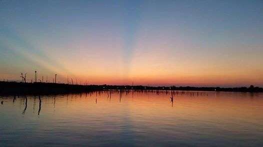 Big Bass Splash angler, Brian Norton, took this sunset picture on Lake Fork Saturday evening.