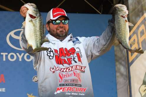 The first event of the year at Lake Seminole found him in 100th place after Day 1, but a strong Day 2 would move him into 48th place and he would finish the event in 38th place. 