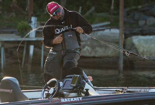 The win gave him a 15-point lead going into the AOY Championship on Bay de Noc.