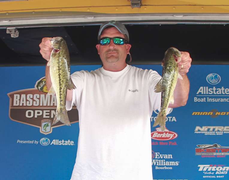 Kevin White, co-angler (13th, 11-7)